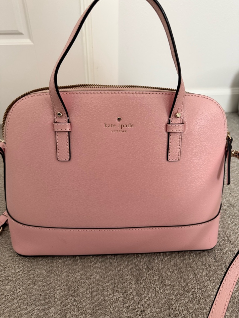 Kate Spade Grand Street Small Rachelle Purse Pink - Picture 2 of 6
